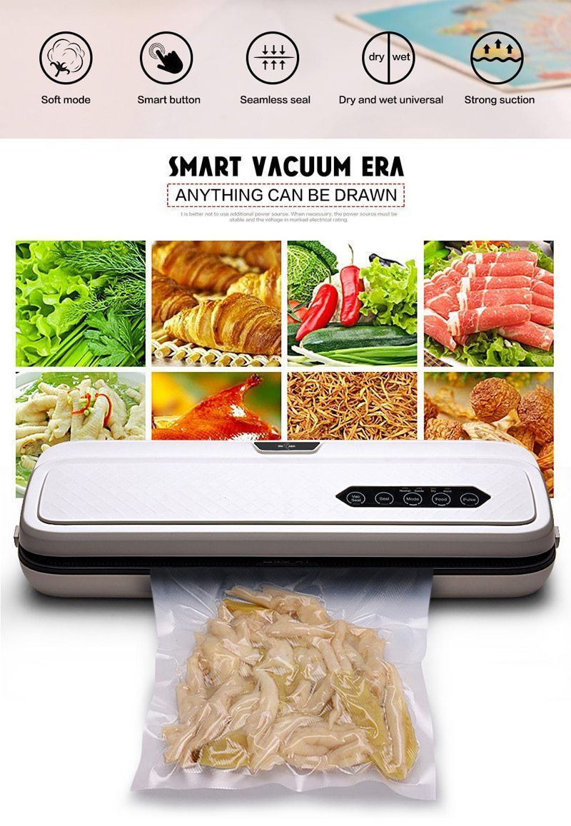 Food Vacuum Sealer Home and Kitchen Trendy Household 