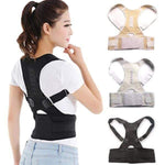 Magnetic Therapy Posture Corrector Fully Adjustable Back Brace