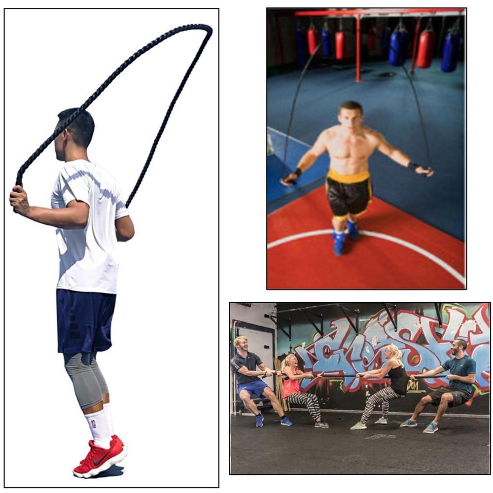 Fitness Heavy Jump Rope Crossfit Workouts Weighted Ropes Power Training