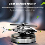 Metal Solar Helicopter Car Freshener