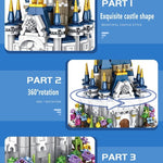 Mini Castle Music Box Building Blocks