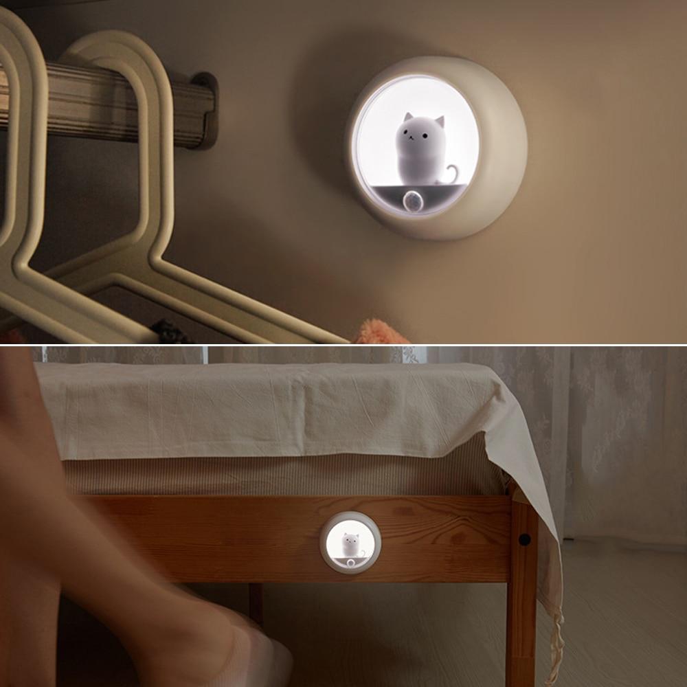 Motion Sensor Cat Night Light