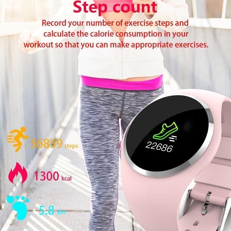 Waterproof Fitness Tracker Watch