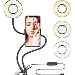 Ring Light Selfie Cell Phone Holder with Stand