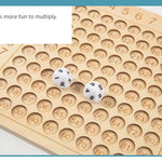 Wooden Montessori Multiplication Board Game