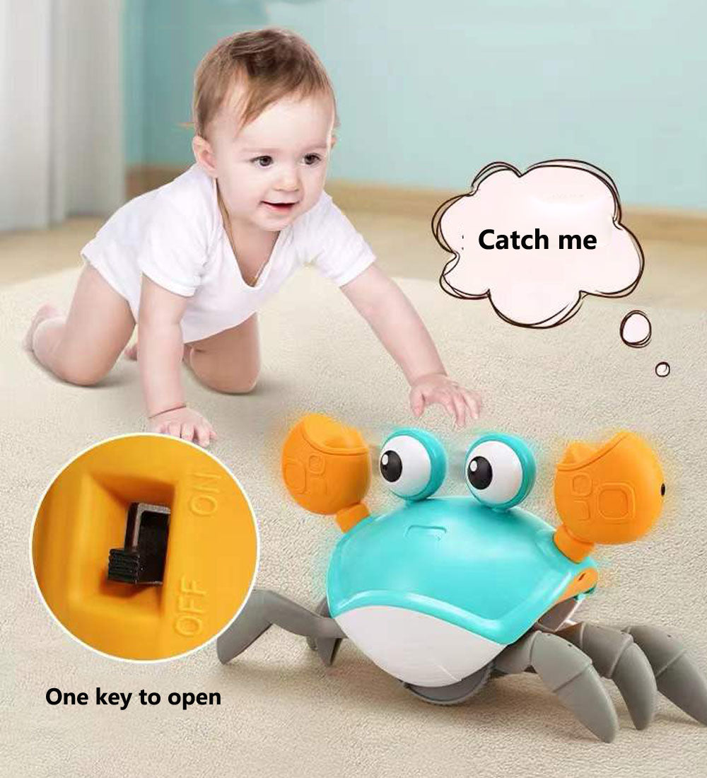 Interactive Crawling Crab Toy for Kids