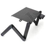 Adjustable Folding Laptop Table With Mouse Holder