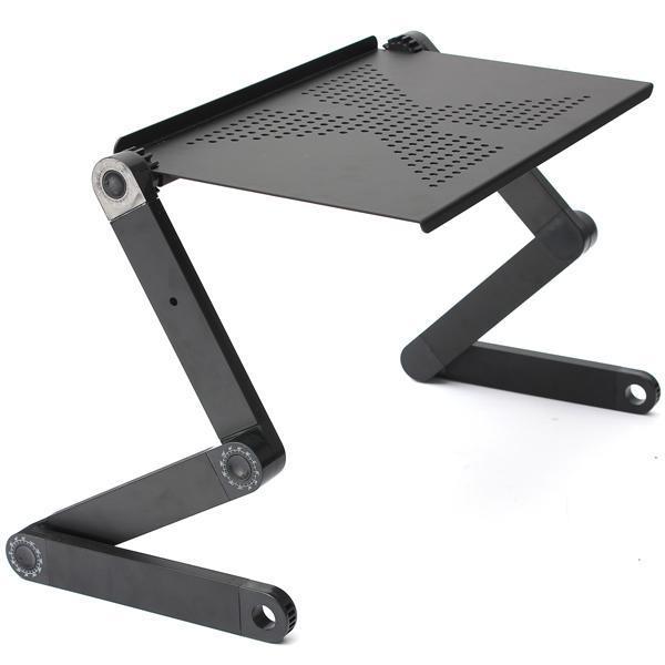 Adjustable Folding Laptop Table With Mouse Holder