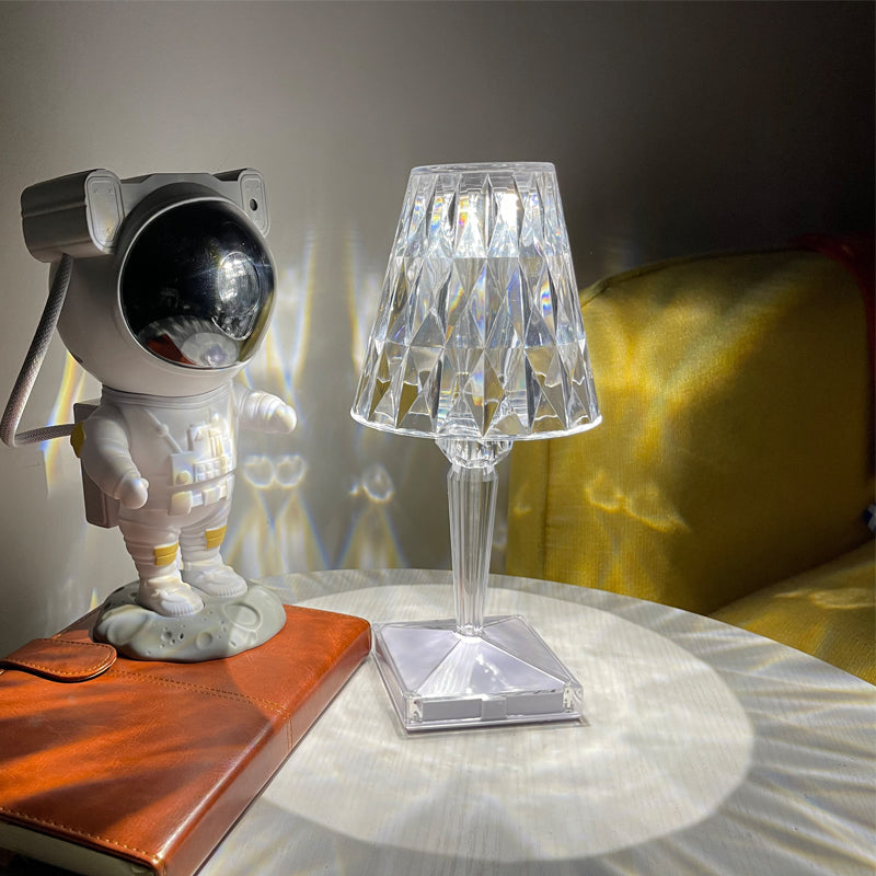 Rechargeable Crystal Table Lamp