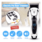 Pet Clipper Rechargeable Cat Dog Electric Trimmer Hair Cutter Shaver Grooming Tool Kit