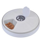 Automatic Electric Pet Smart Feeder For Cats and Dogs - Gray