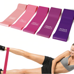 Resistance Bands Exercise Elastic loops Set (Complete kit of 5)