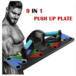 Push Up Bars Workout Board - Home Gym