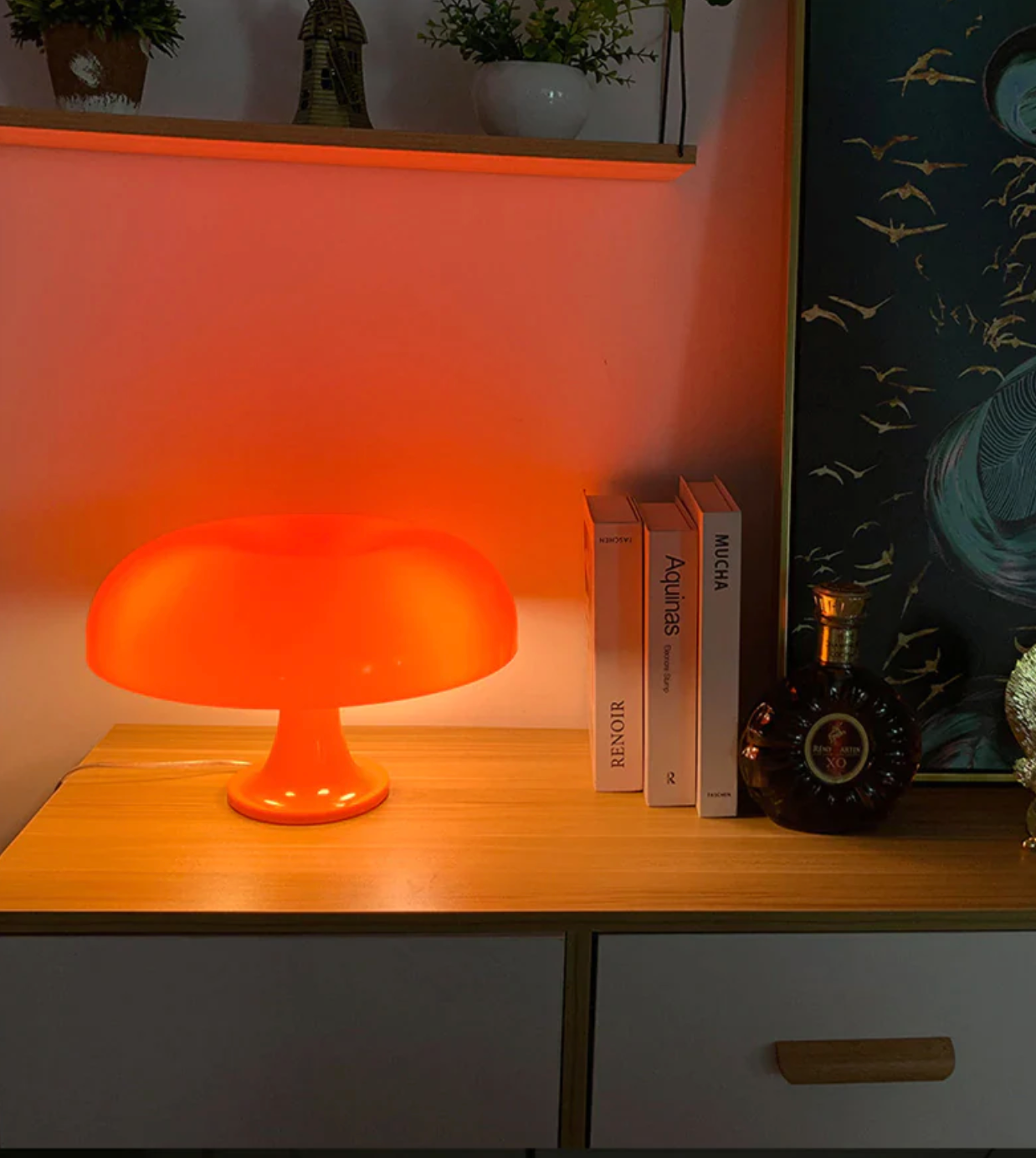 Italy Designer Mushroom Table Lamp