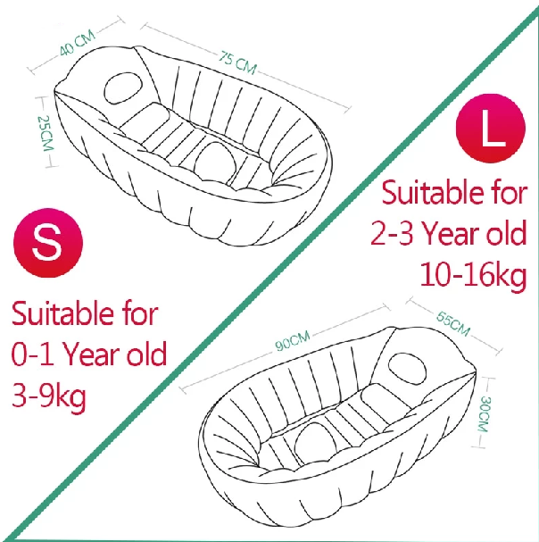 Inflatable Baby Bath Tub
