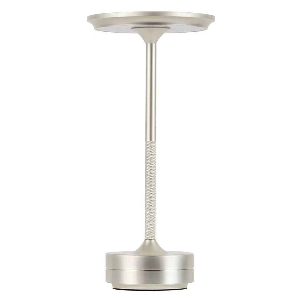 Metallic Cordless Table Lamp