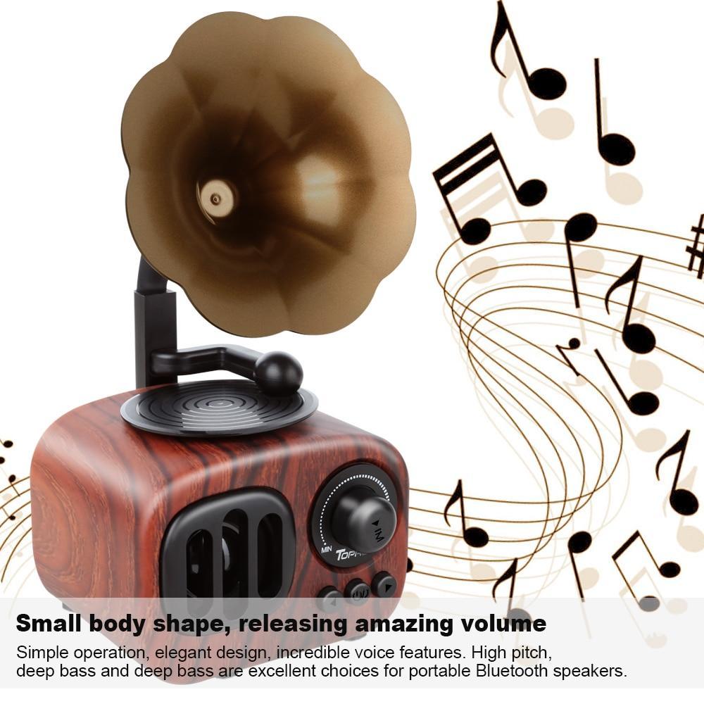 Retro Phonograph Bluetooth Speaker