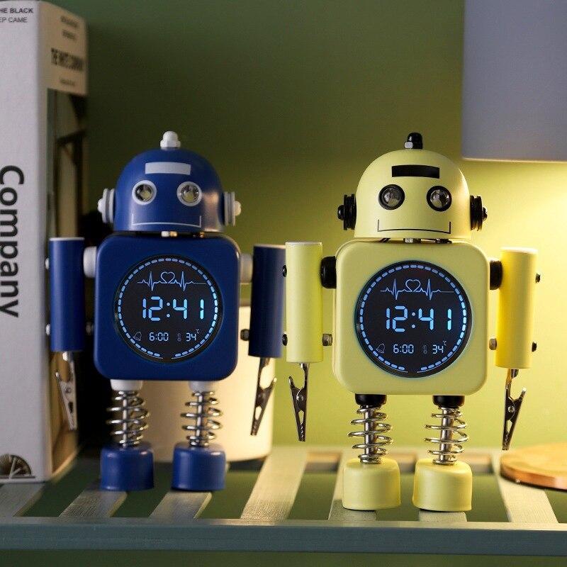 Smart Robot Digital Alarm Clock