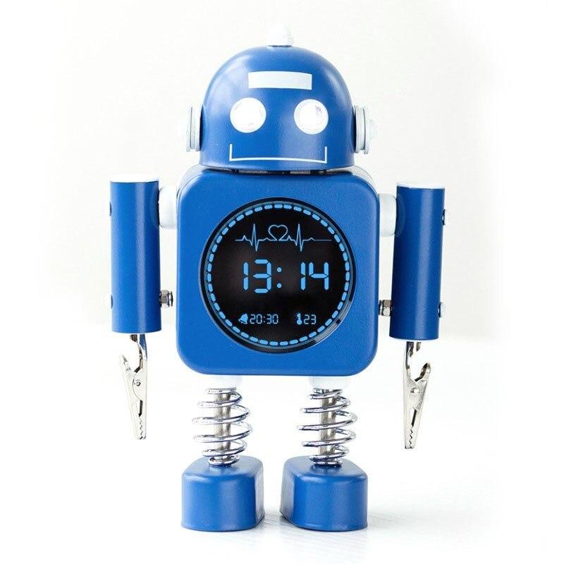 Smart Robot Digital Alarm Clock