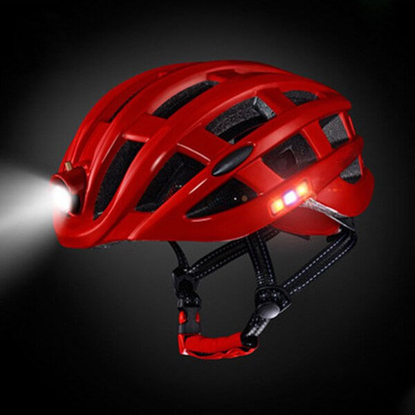 Smart Bike Helmet with LED Light 5 Colors