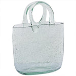 Nordic Transparent Handbag Glass Vase