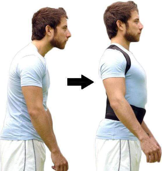 Magnetic Therapy Posture Corrector Fully Adjustable Back Brace