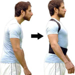 Magnetic Therapy Posture Corrector Fully Adjustable Back Brace