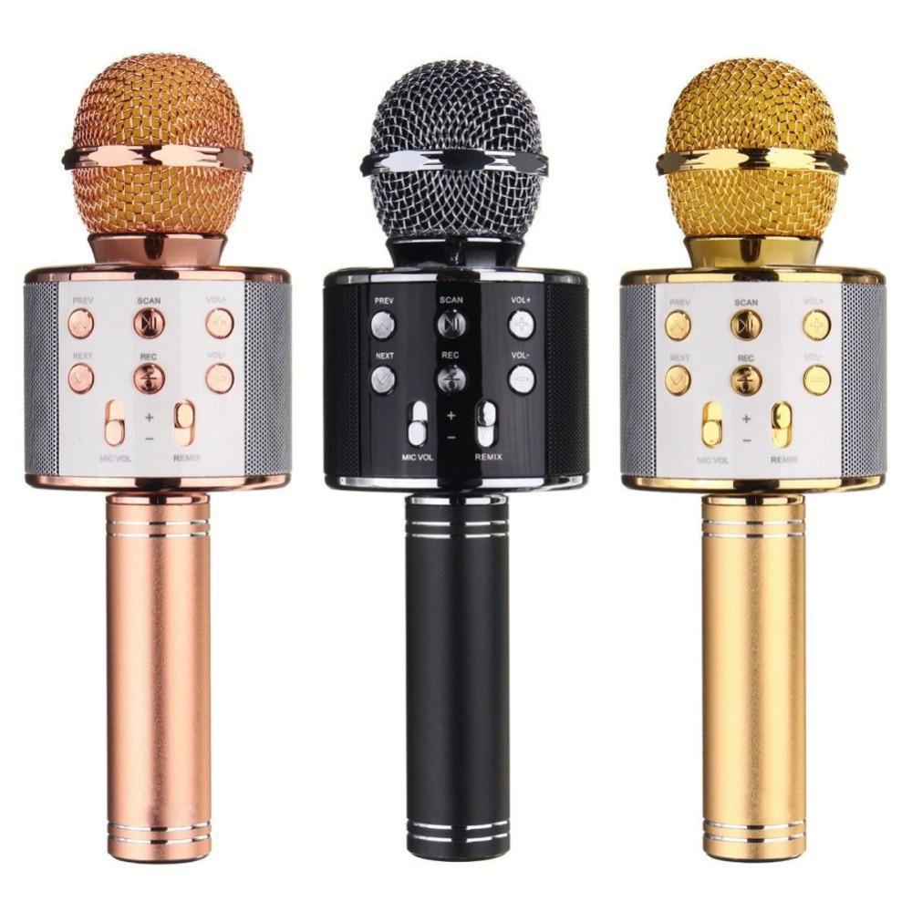 Portable Bluetooth Karaoke Wireless Microphone