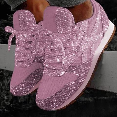 Women Muffin Sneakers shoes Trendy Household 4 Pink 