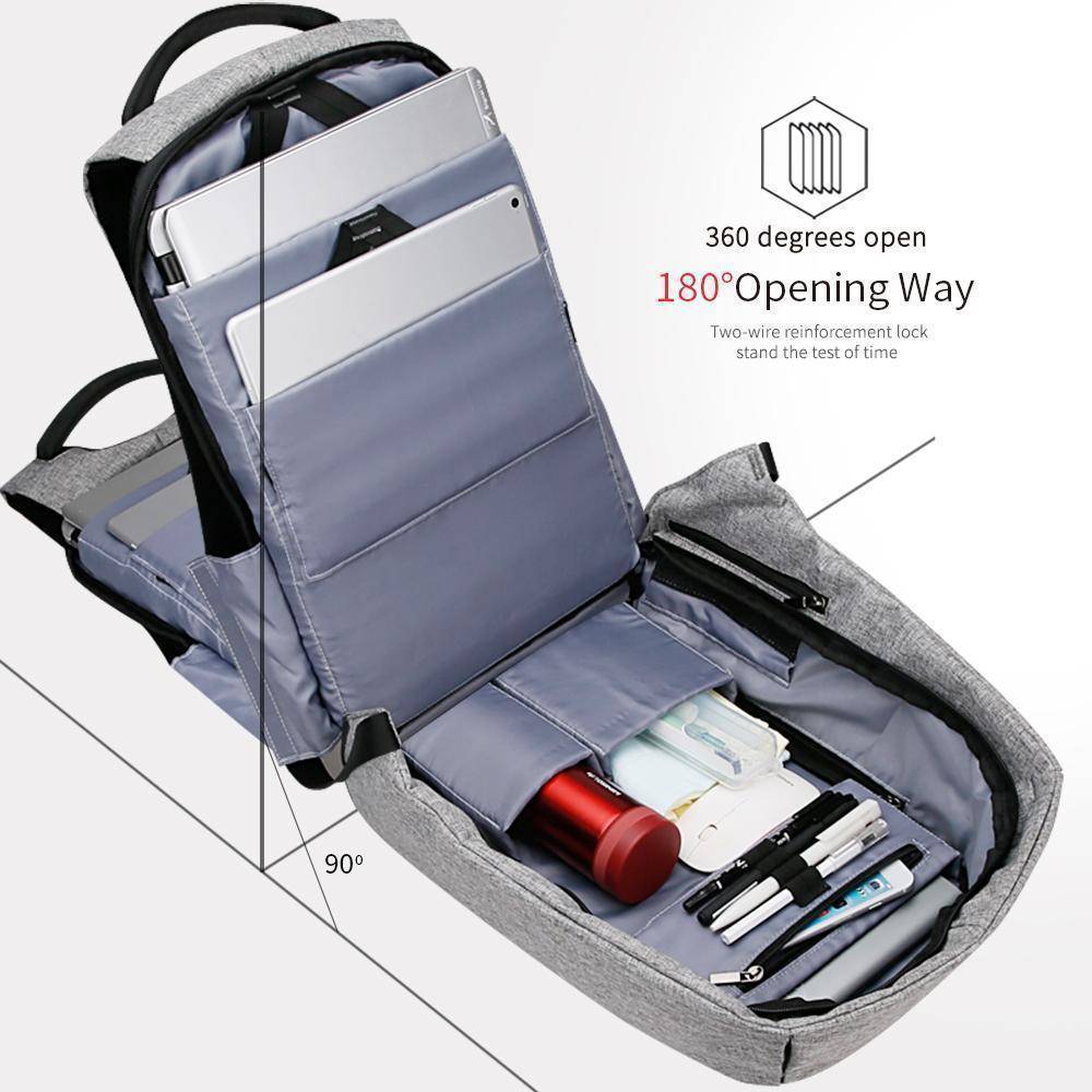 Anti Theft USB Charging Computer Backpack
