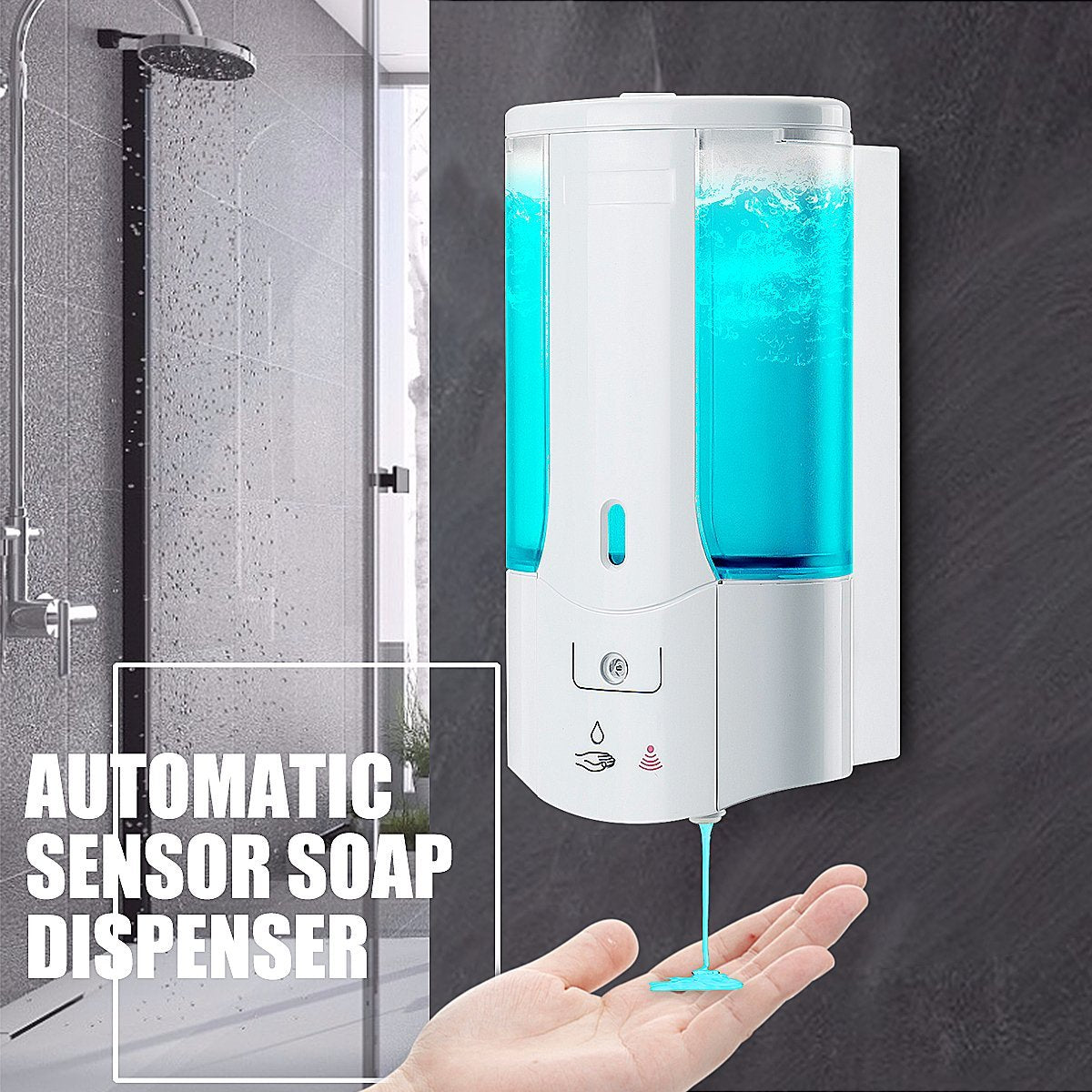 Automatic Wall Mounted Soap Dispenser Touch Less Soap Dispenser Pump