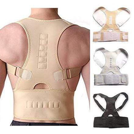 Magnetic Therapy Posture Corrector Fully Adjustable Back Brace