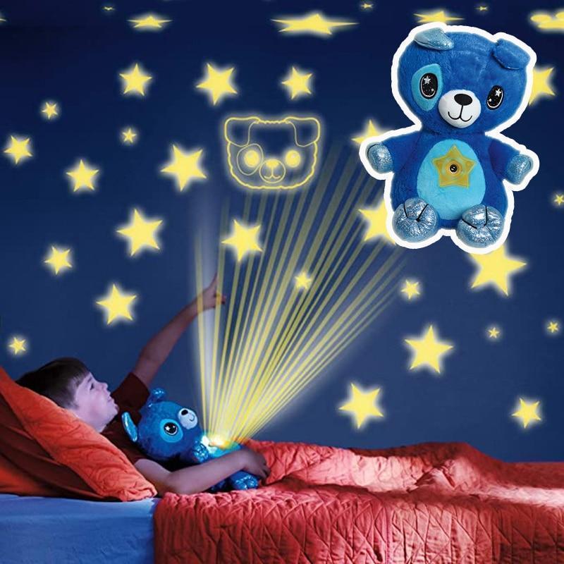 Stuffed Toy Night Light Projector