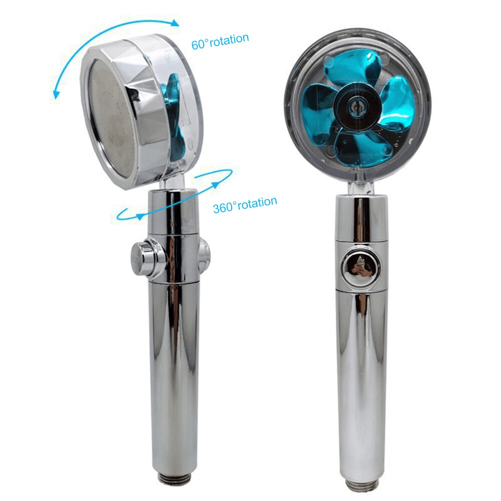 Propeller Driven Shower Head