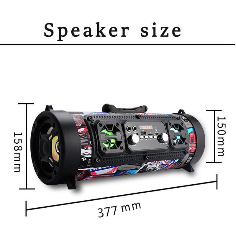 The Boom Barrel Bluetooth Speaker
