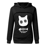 Cat Lovers Hoodie Kangaroo Pouch