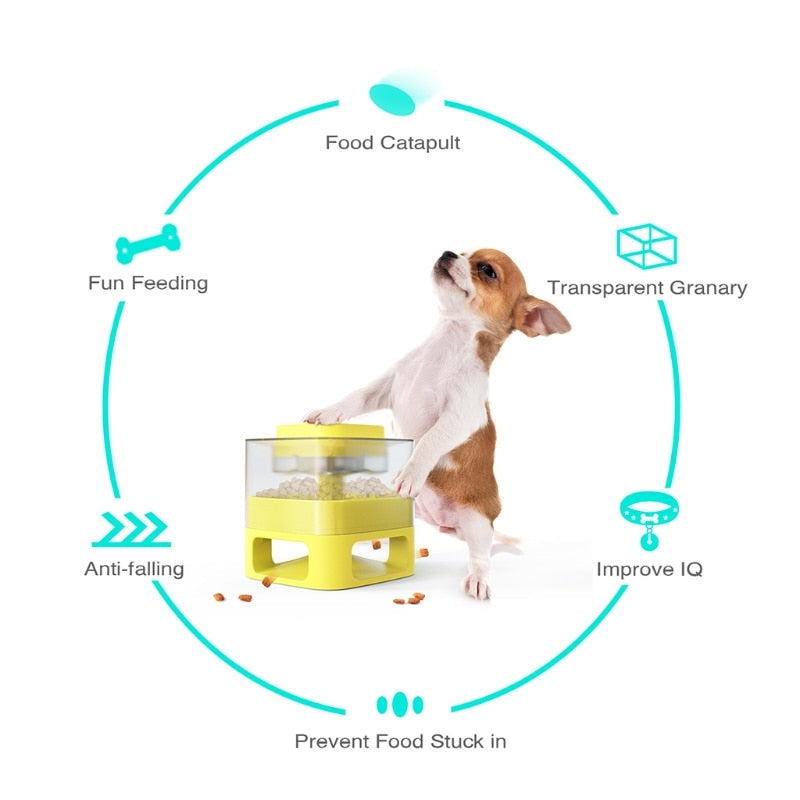 Interactive Toy Press Pet Feeder