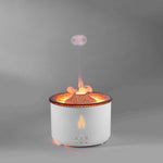 Volcano Flame Lamp Essential Oil Diffuser