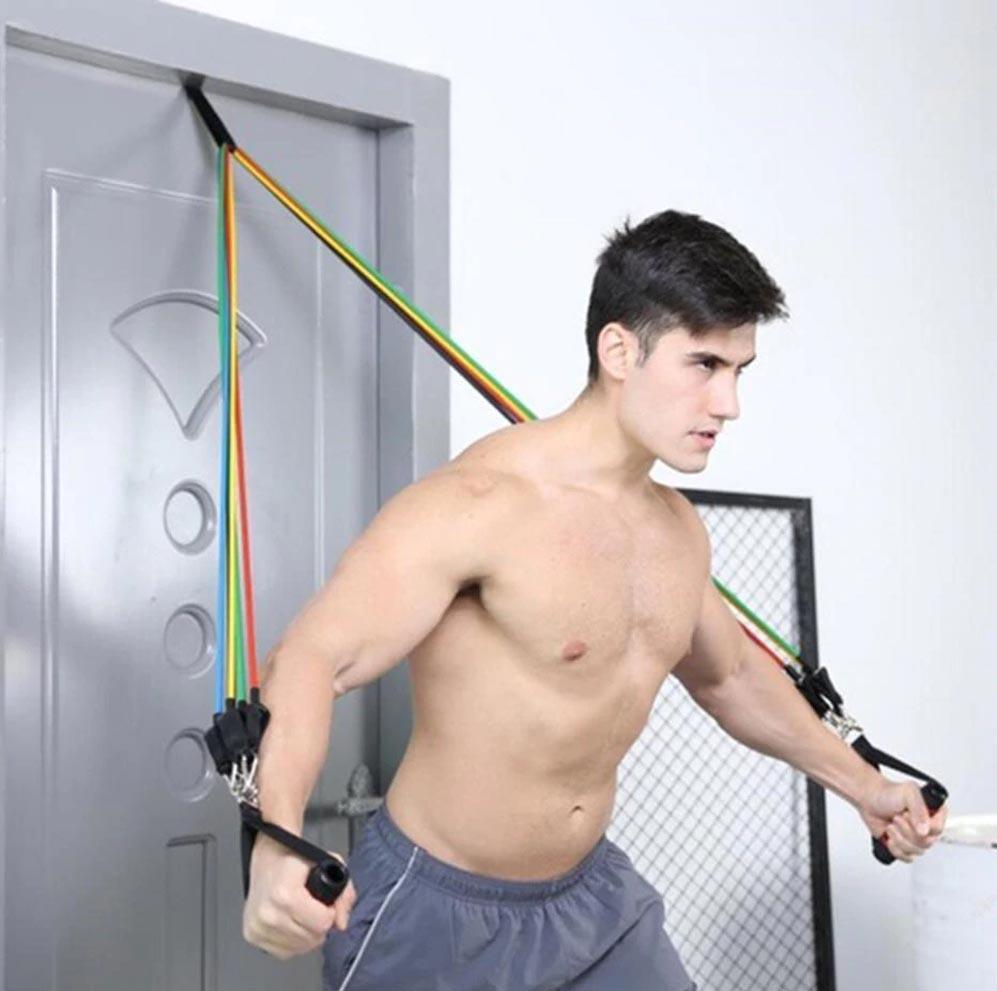 Fitness Resistance Band Set - Best At Home Gym