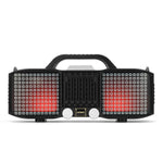 Portable LED Light Bluetooth Speaker Super Bass Loudspeaker