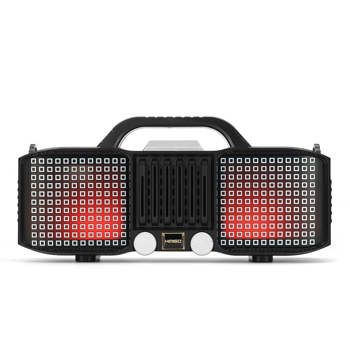 Portable LED Light Bluetooth Speaker Super Bass Loudspeaker