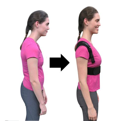 Magnetic Therapy Posture Corrector Fully Adjustable Back Brace