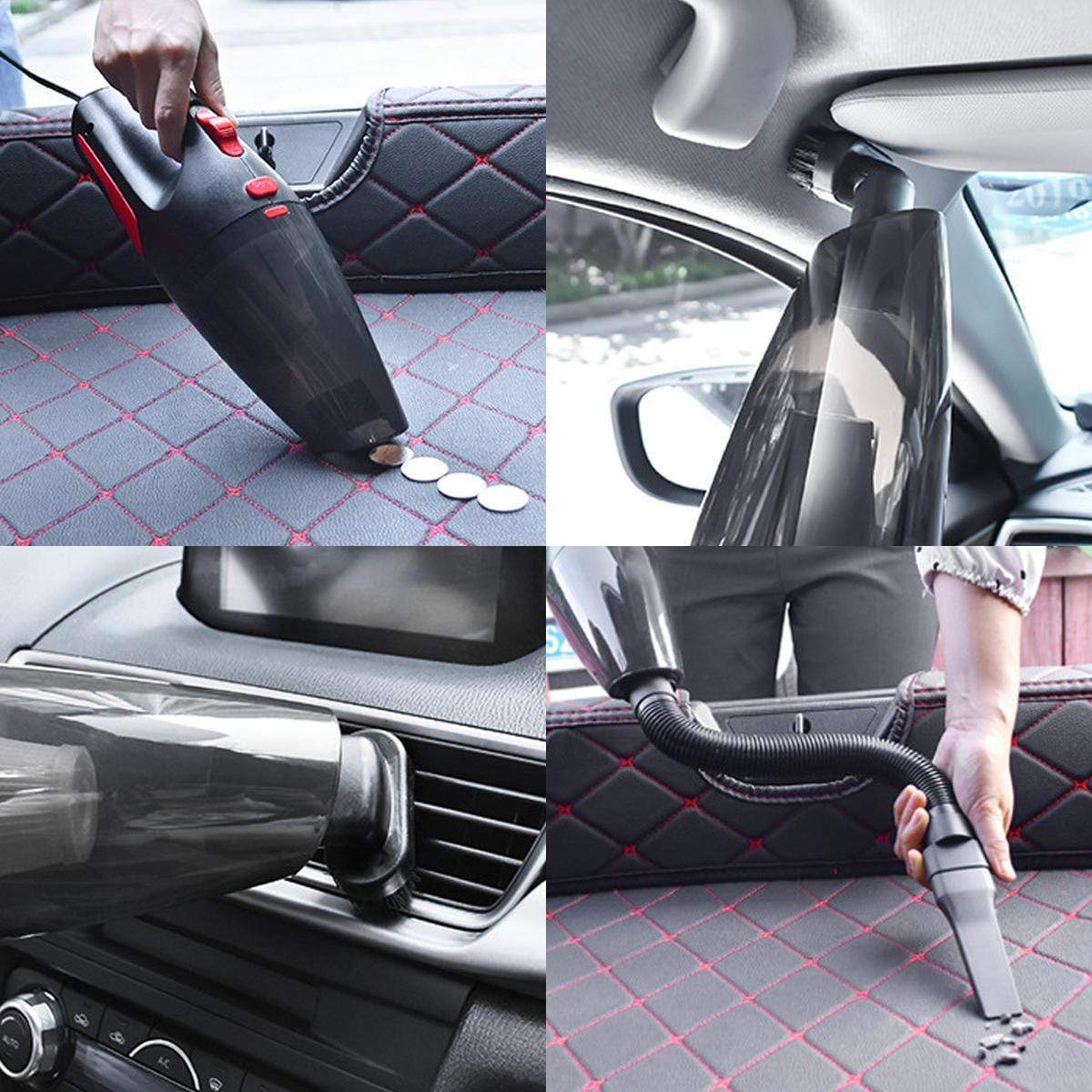 Rechargeable 120W Best Cordless Handheld Car & Home Vacuum Cleaner