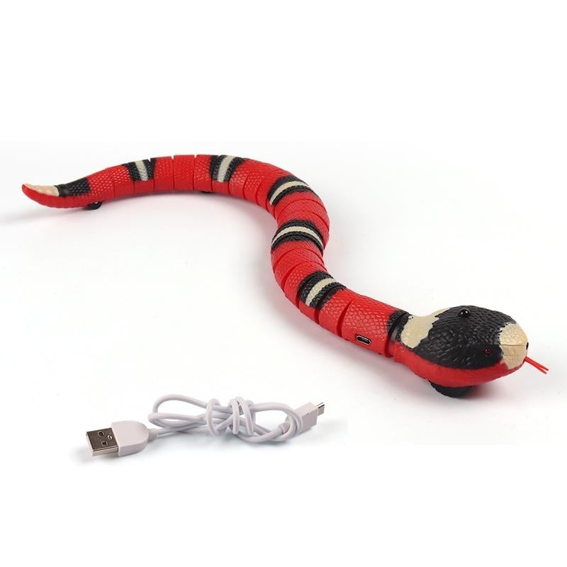 Creative Smart Sensing Snake Cat Toy