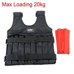 20kg / 50kg Loading Weighted Vest For Workout Exercise Equipment