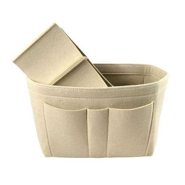 Handbag Organizer Handbag Organizer Trendy Household Beige 