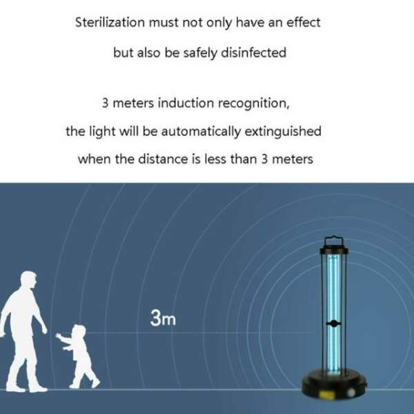 38W UV Disinfection Light with Control Timer