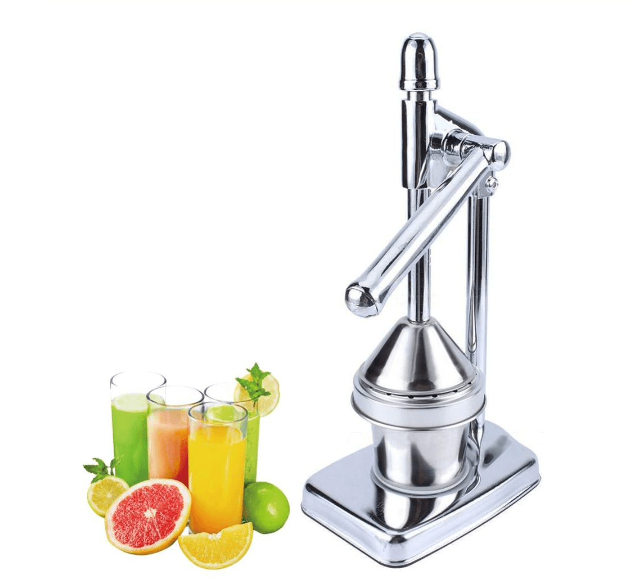 Stainless Steel Manual Citrus Juicer Orange Lemon Squeezer