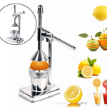 Stainless Steel Manual Citrus Juicer Orange Lemon Squeezer