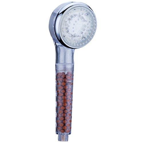 Color Changing LED Negative Ions Shower Head